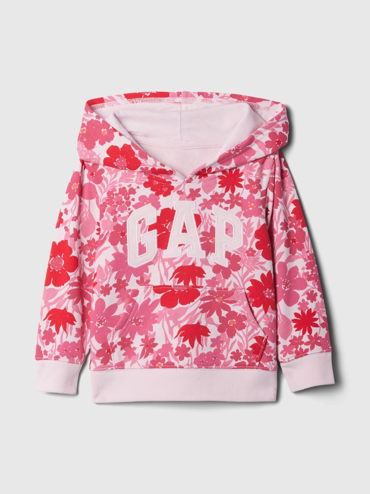 Ροζ babyGap Logo Print Φούτερ-443492000