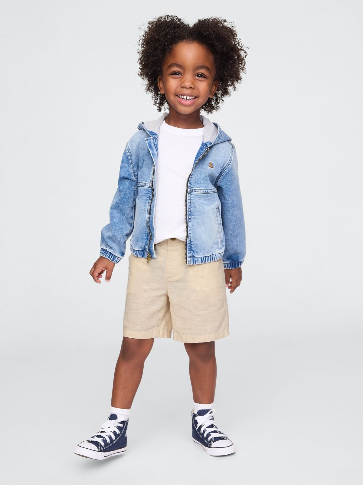 Baby & Toddler Linen-Cotton Shorts-738509000