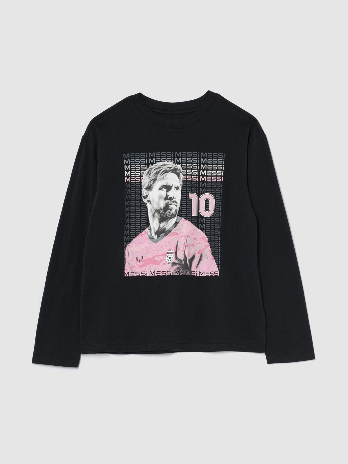 Kids Messi Graphic T-Shirt-681821003