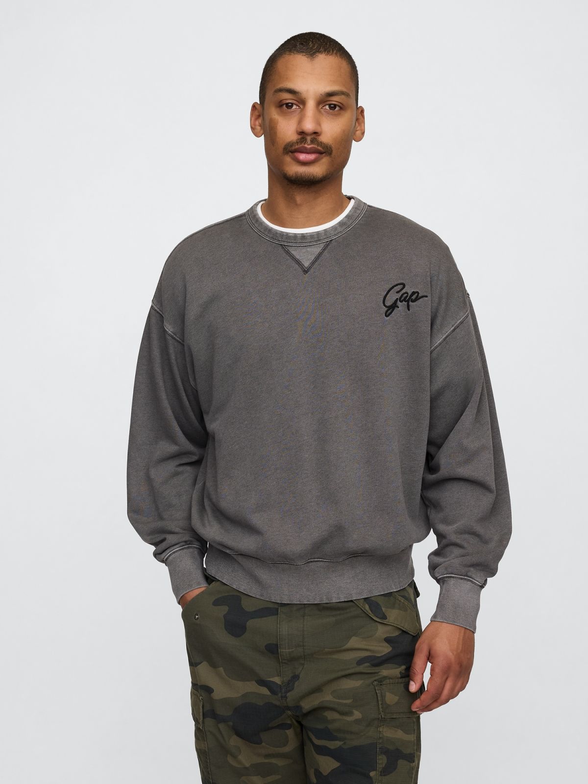 Vintage Soft Oversized Logo Φούτερ-730184004