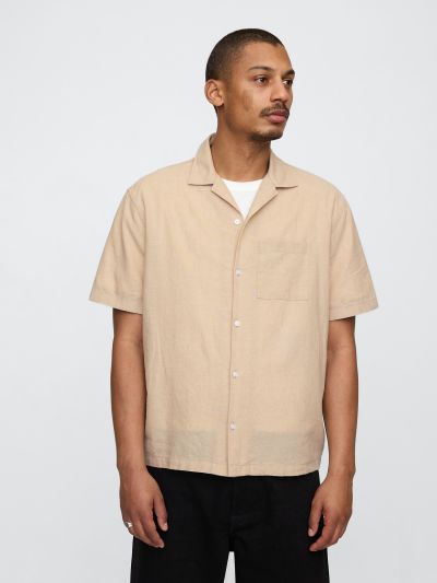 Linen-Cotton Shirt-723809001