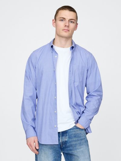 Organic Cotton Poplin Classic Shirt-734040004