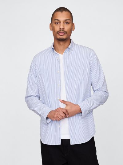 Organic Cotton Poplin Classic Shirt-734040007